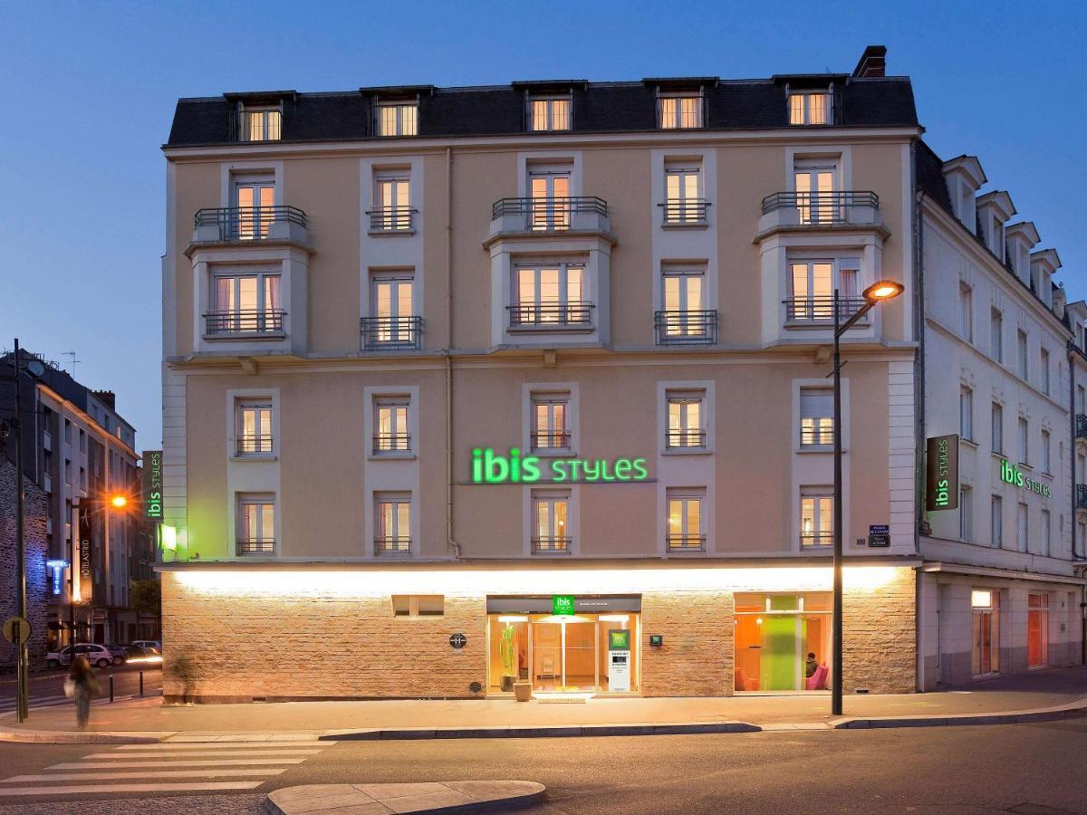 Ibis Styles Rennes Centre Gare Nord Hotel Eksteriør billede